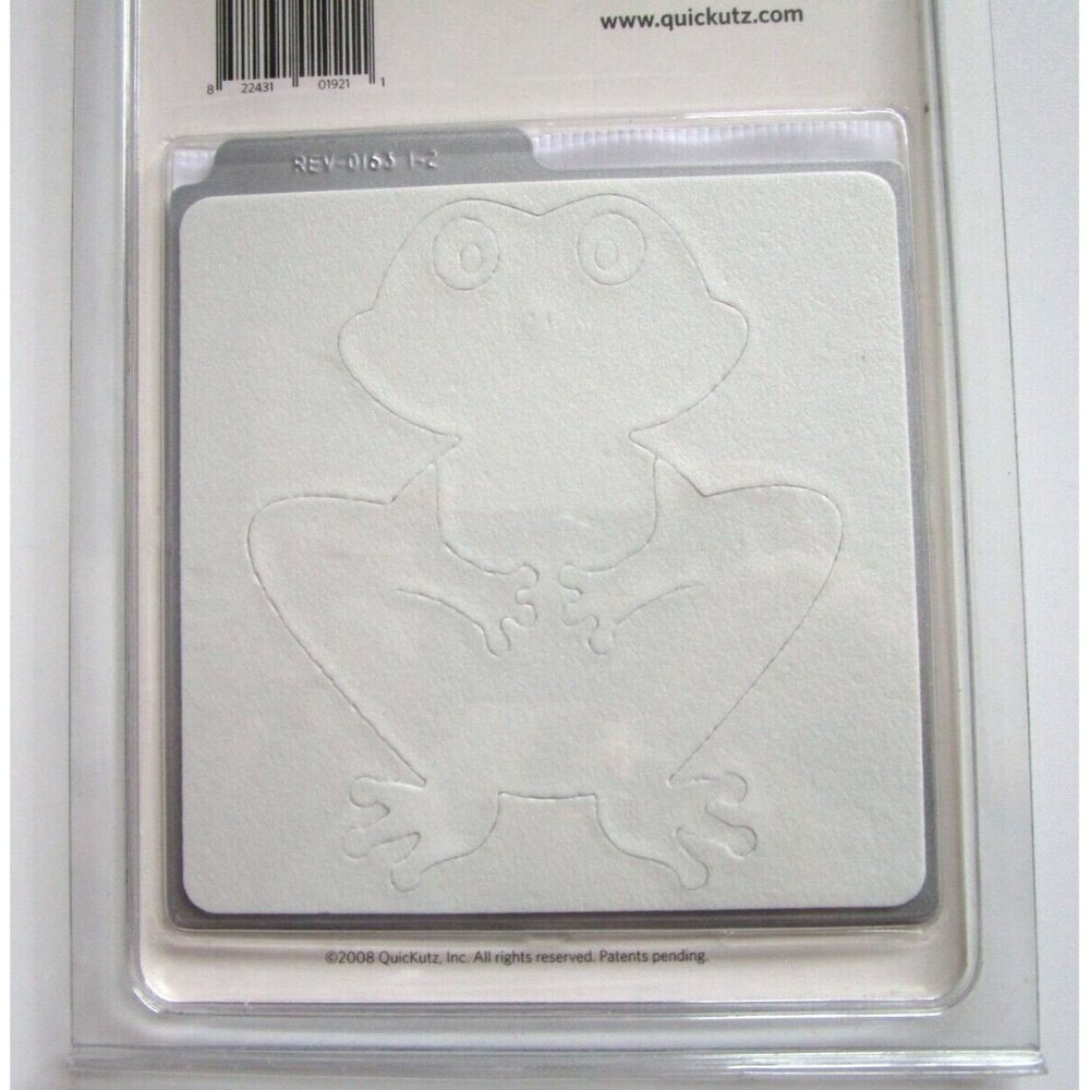 QuicKutz "Pin the Lips on the  Frog"- 2 Die Cuts "REV 0163D Revolution Die" 2008 - Picture 6 of 7